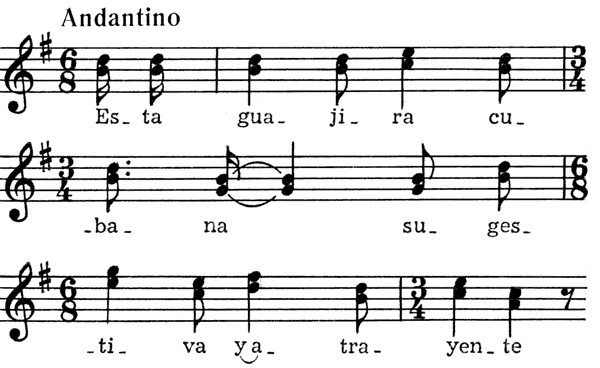 Кубинская гуахира.